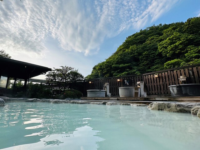 湯屋えびすの露天風呂