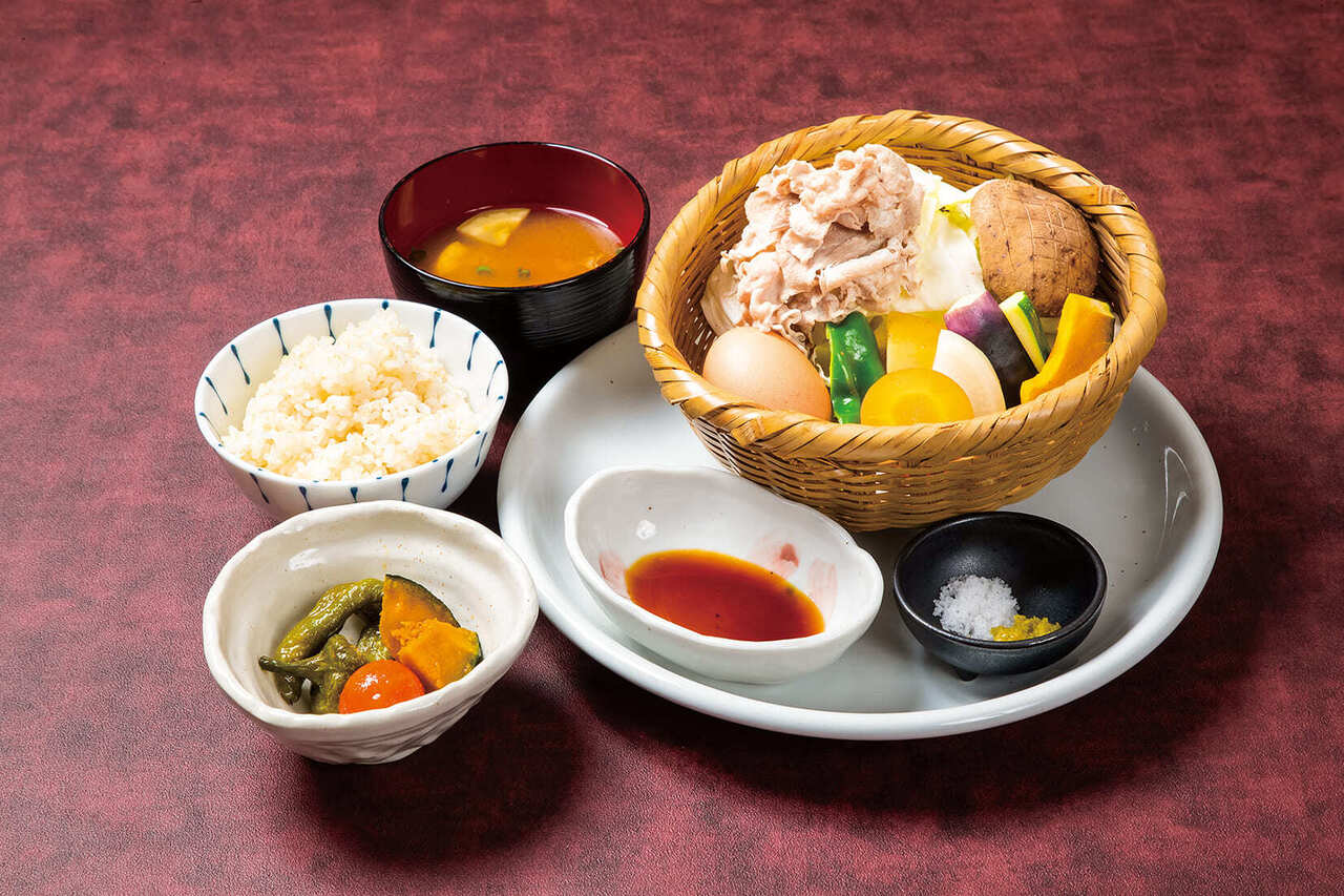 地獄蒸し御膳