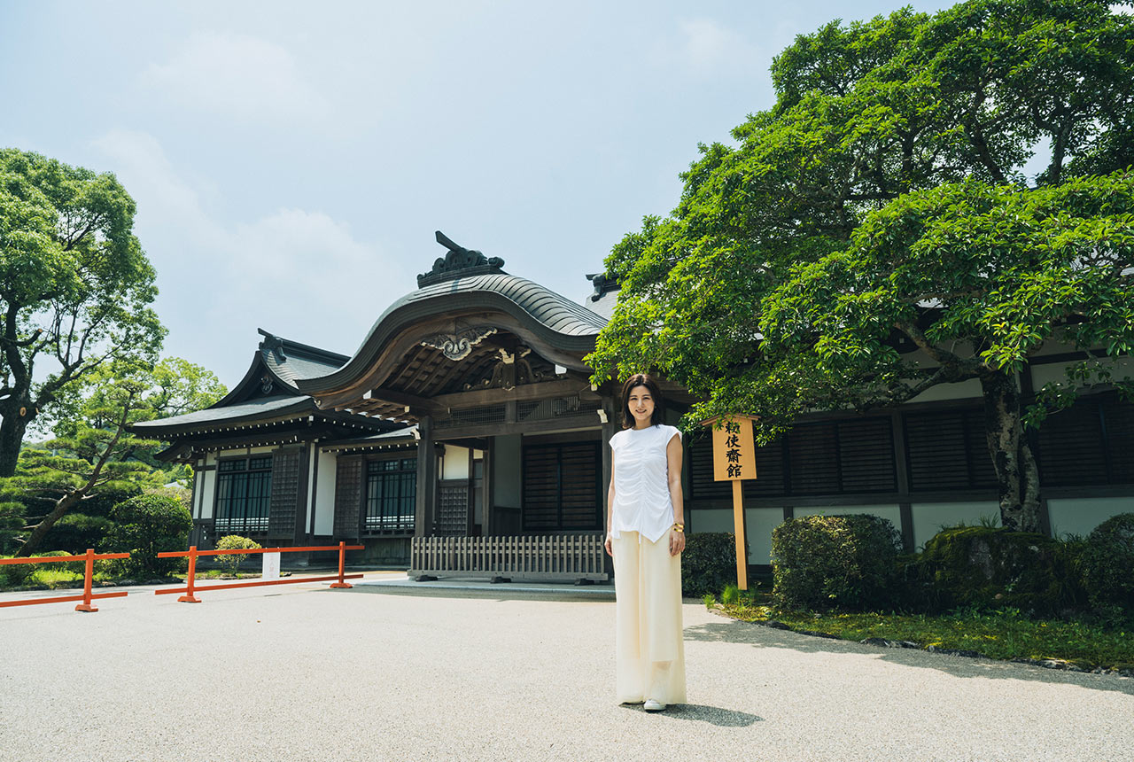 勅使斎館の外観