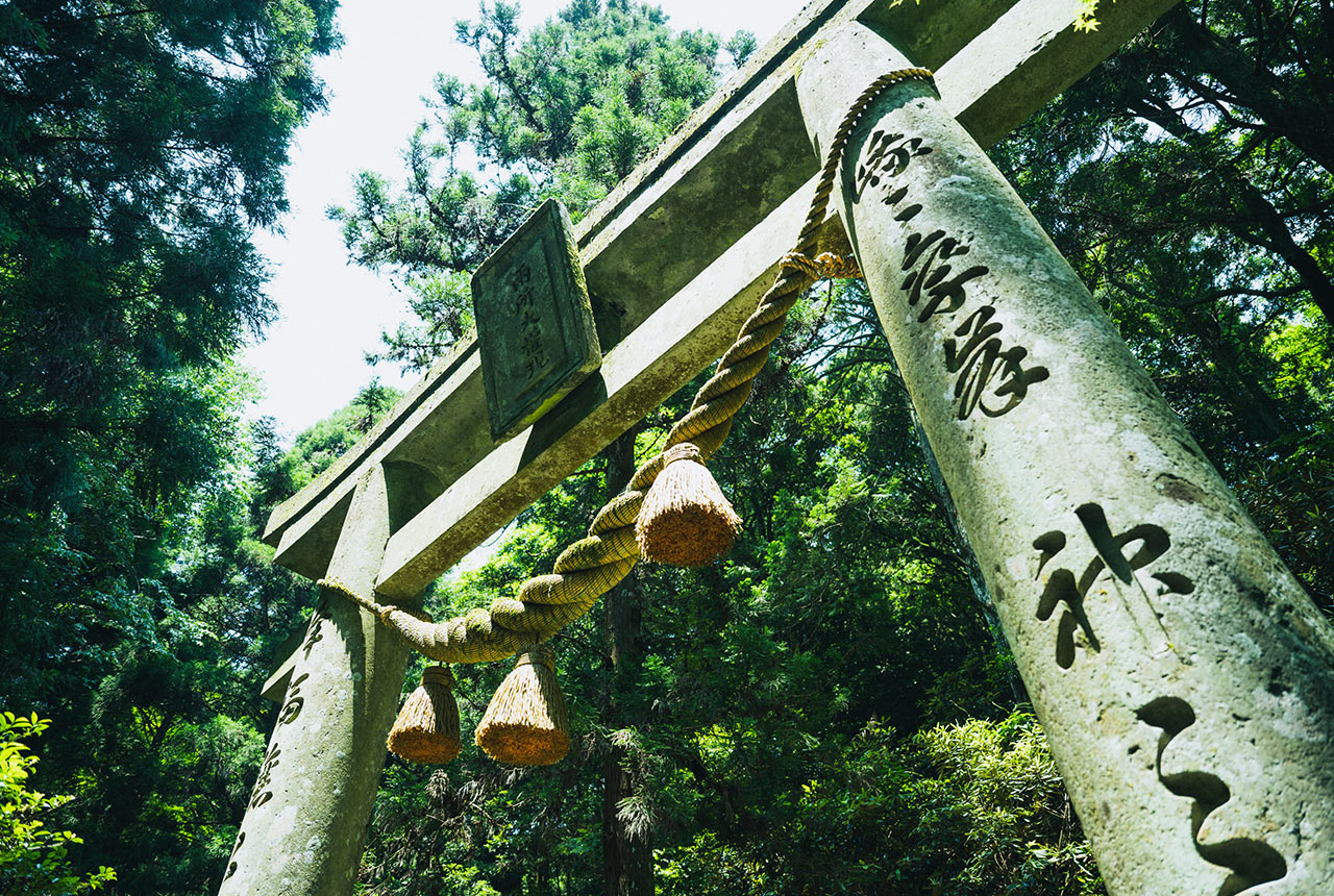 両子寺の鳥居