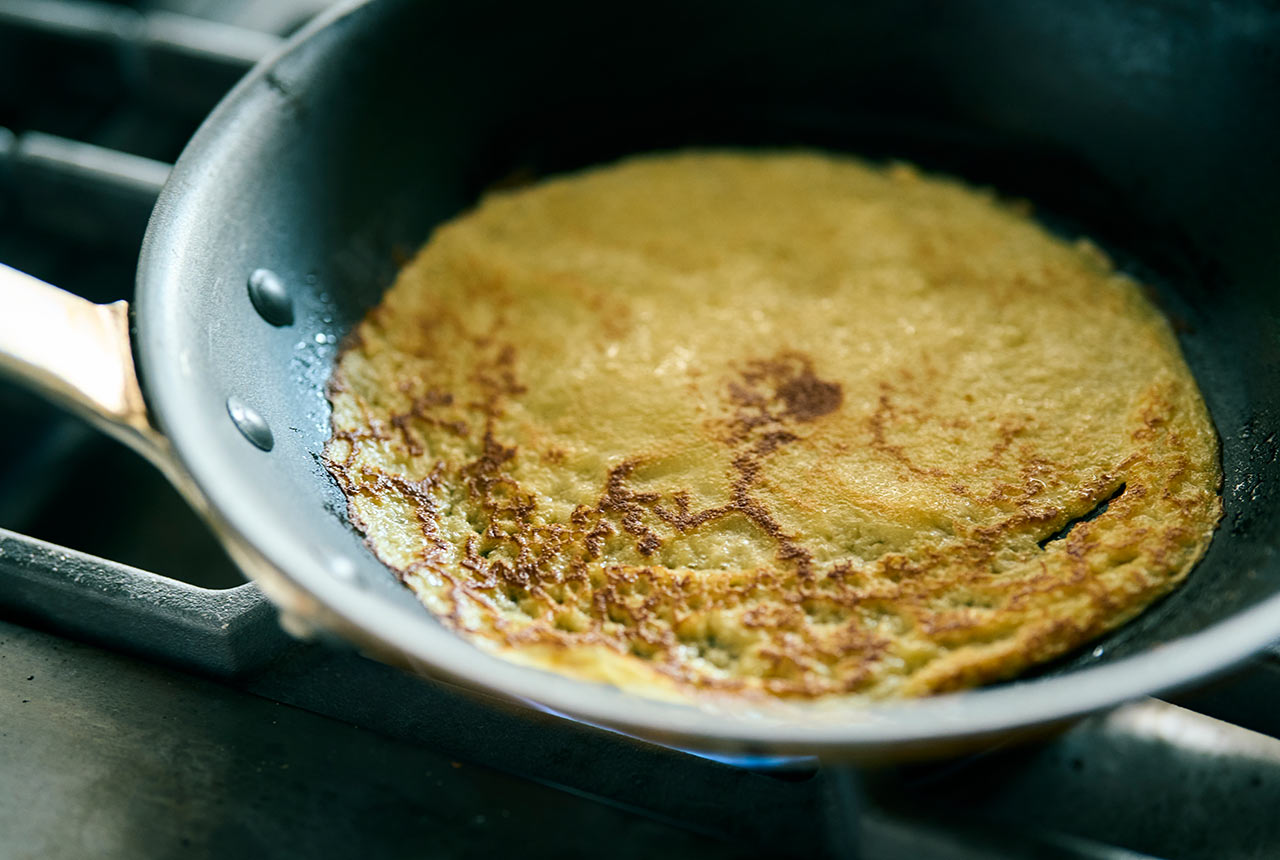 生地に少し焼き目がついている