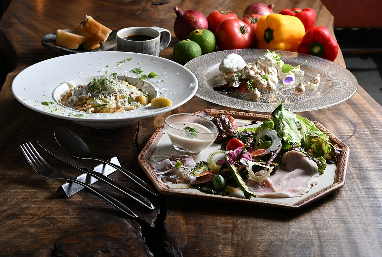 〈Kana’ｓ kitchen at RecaD〉のコース料理