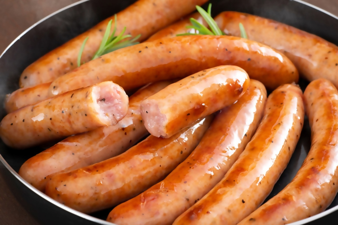 桜王の粗挽きウインナー