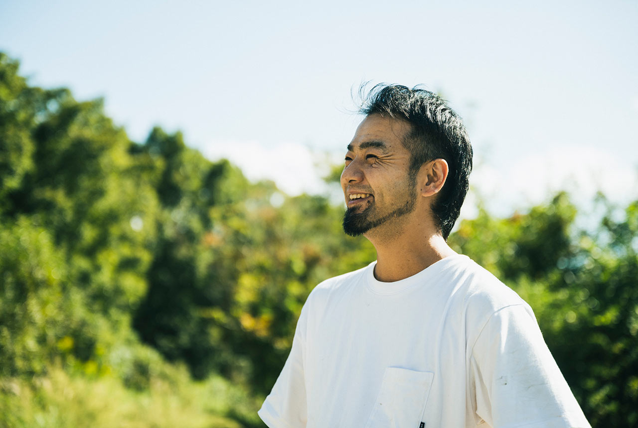 インタビュー中の桑島さんの横顔