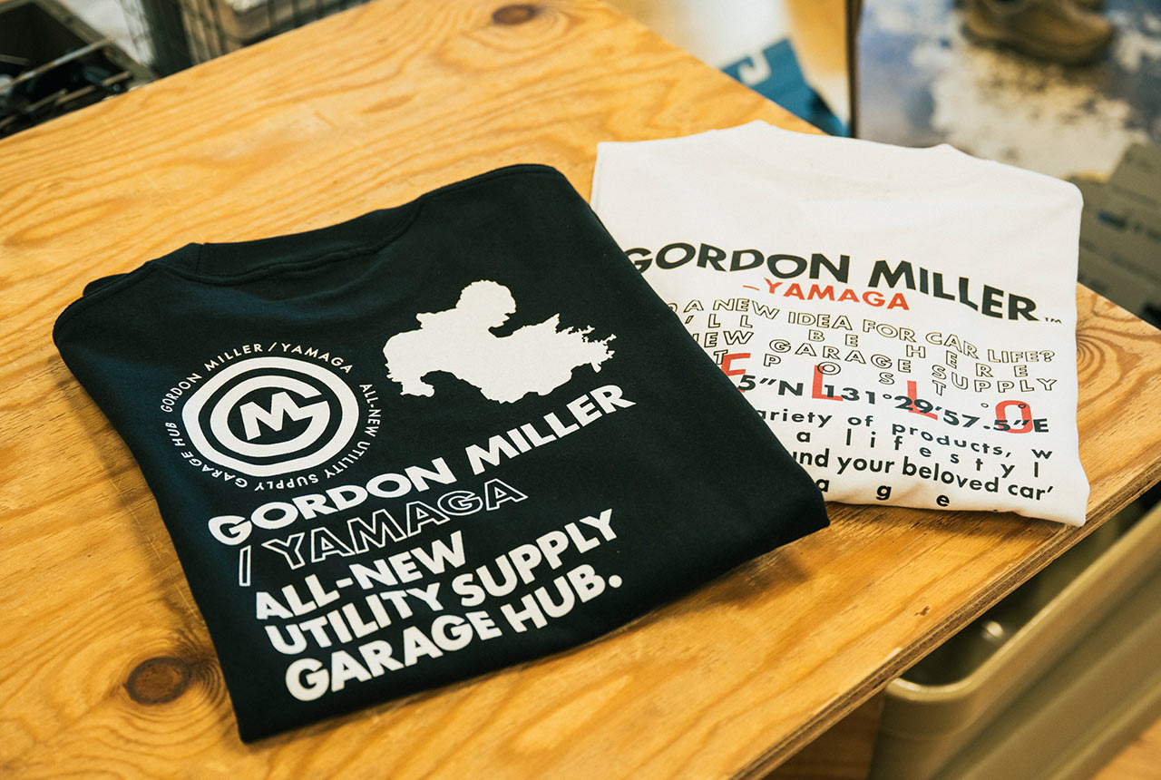 GORDON MILLER YAMAGAのオリジナルTシャツ