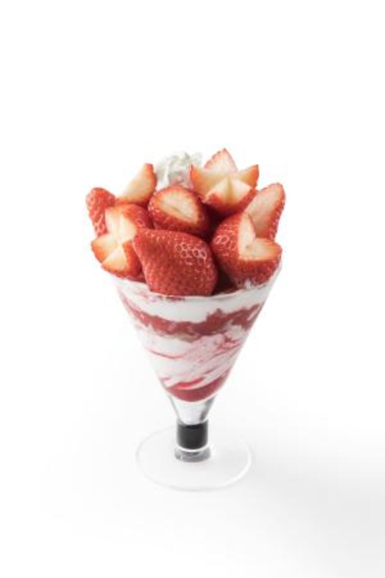 大分県産ベリーツのパフェ