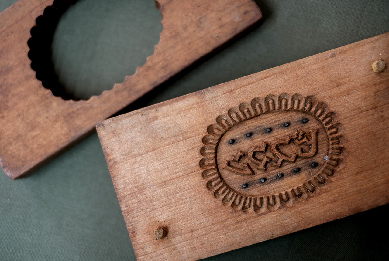 機械化前に使われていた木型