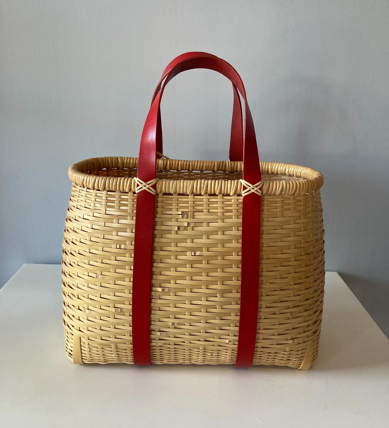 〈bamboo bamboo〉の竹かごトートバッグ