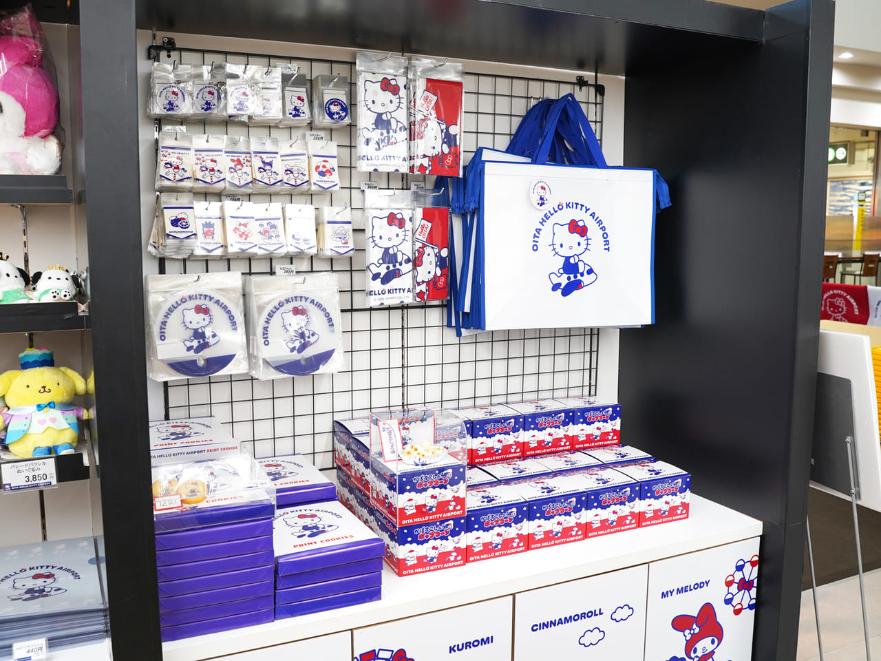 限定グッズの販売エリア