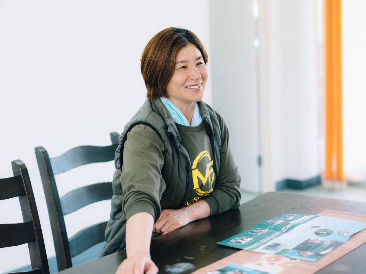 はつらつとした村上さん。
