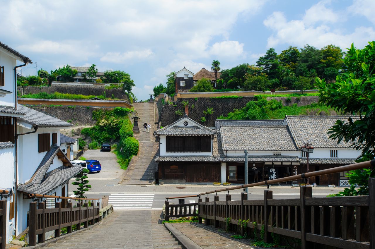 杵築の城下町