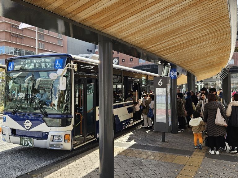 バス無料デーの様子